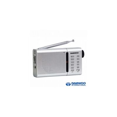 Radio Transistores Daewoo Negro AM/FM - Radio Radio Transistores Daewoo Negro AM/FM - Radio