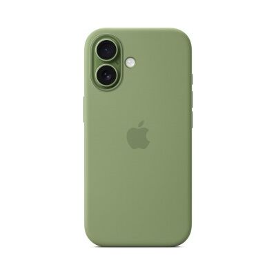 Apple Funda de silicona con MagSafe para el iPhone 17 - Musgo claro Apple Funda de silicona con MagSafe para el iPhone 17 - Musgo claro