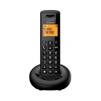 Alcatel E160 Teléfono DECT Identificador de llamadas Negro Alcatel E160 Teléfono DECT Identificador de llamadas Negro