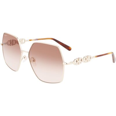 Gafas de sol Salvatore Ferragamo SF291S Dorados Talla: 61X15 Dorados Gafas de sol Salvatore Ferragamo SF291S Dorados Talla: 61X15 Dorados
