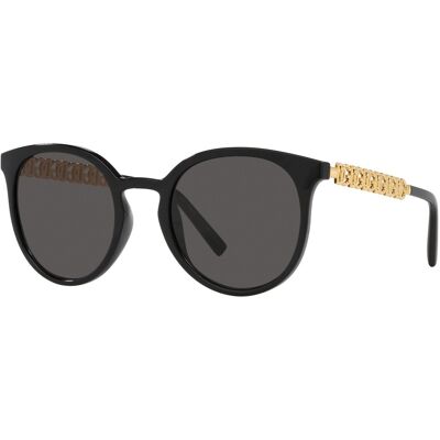 D&G Gafas de sol 0DG6189U Negro Talla: 52X22 Negro D&G Gafas de sol 0DG6189U Negro Talla: 52X22 Negro
