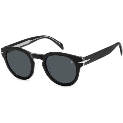 David Beckham Gafas de sol DB 7041/S FLAT Negro Talla: 49X25 Negro David Beckham Gafas de sol DB 7041/S FLAT Negro Talla: 49X25 Negro