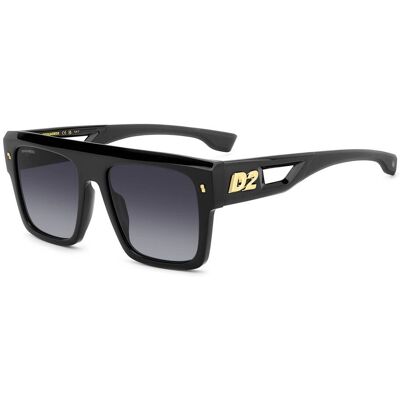 Dsquared2 Gafas de sol D2 0127/S Negro Talla: 56X19 Negro Dsquared2 Gafas de sol D2 0127/S Negro Talla: 56X19 Negro