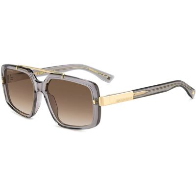 Dsquared2 Gafas de sol D2 0120/S Gris Talla: 57X17 Gris Dsquared2 Gafas de sol D2 0120/S Gris Talla: 57X17 Gris