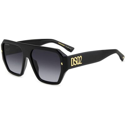 Dsquared2 Gafas de sol D2 0128/S Negro Talla: 58X16 Negro Dsquared2 Gafas de sol D2 0128/S Negro Talla: 58X16 Negro