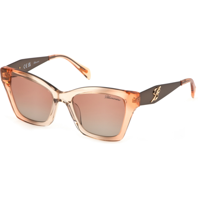 Blumarine Gafas de sol SBM829 Marrón Talla: 53X19 Marrón Blumarine Gafas de sol SBM829 Marrón Talla: 53X19 Marrón
