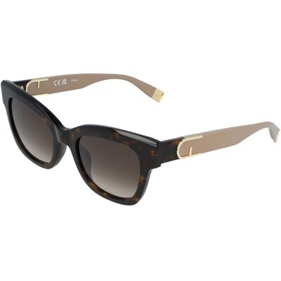 Furla Gafas de sol SFU814V Marrón Talla: 52X21 Marrón Furla Gafas de sol SFU814V Marrón Talla: 52X21 Marrón
