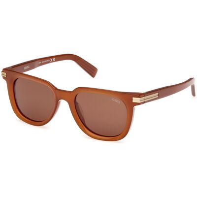 Ermenegildo Zegna Gafas de sol EZ0248 Marrón Talla: 50X19 Marrón Ermenegildo Zegna Gafas de sol EZ0248 Marrón Talla: 50X19 Marrón