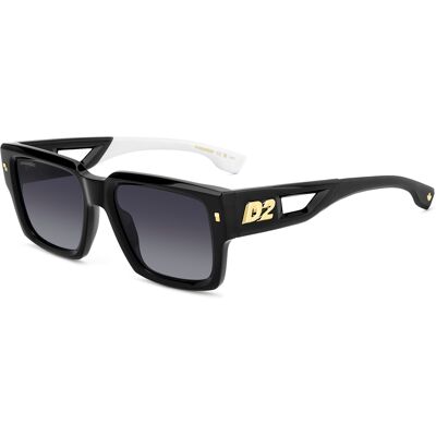 Dsquared2 Gafas de sol D2 0143/S Negro Talla: 53X19 Negro Dsquared2 Gafas de sol D2 0143/S Negro Talla: 53X19 Negro