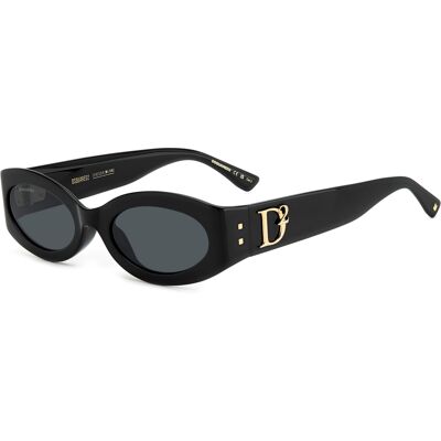 Dsquared2 Gafas de sol D2 0150/G/S Negro Talla: 54X21 Negro Dsquared2 Gafas de sol D2 0150/G/S Negro Talla: 54X21 Negro