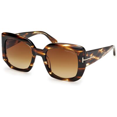 Tom Ford Gafas de sol CARLA-02 FT1220 Marrón Talla: 52X21 Marrón Tom Ford Gafas de sol CARLA-02 FT1220 Marrón Talla: 52X21 Marrón