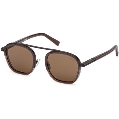 Ermenegildo Zegna Gafas de sol EZ0231 Marrón Talla: 51X22 Marrón Ermenegildo Zegna Gafas de sol EZ0231 Marrón Talla: 51X22 Marrón
