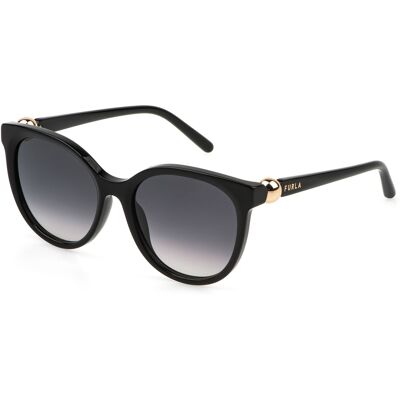 Furla Gafas de sol SFU887 Negro Talla: 54X17 Negro Furla Gafas de sol SFU887 Negro Talla: 54X17 Negro