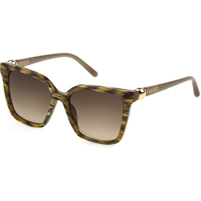 Furla Gafas de sol SFU888 Marrón Talla: 54X17 Marrón Furla Gafas de sol SFU888 Marrón Talla: 54X17 Marrón
