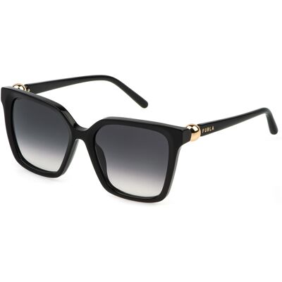Furla Gafas de sol SFU888 Negro Talla: 54X17 Negro Furla Gafas de sol SFU888 Negro Talla: 54X17 Negro