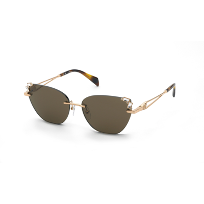 Blumarine Gafas de sol SBM230S Dorados Talla: 58X16 Dorados Blumarine Gafas de sol SBM230S Dorados Talla: 58X16 Dorados