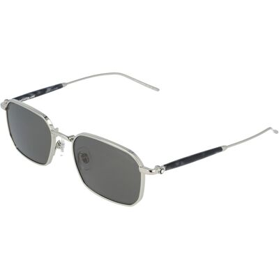 Montblanc Gafas de sol ONE SHOT MB0441S Plateados Talla: 52X19 Plateados Montblanc Gafas de sol ONE SHOT MB0441S Plateados Talla: 52X19 Plateados