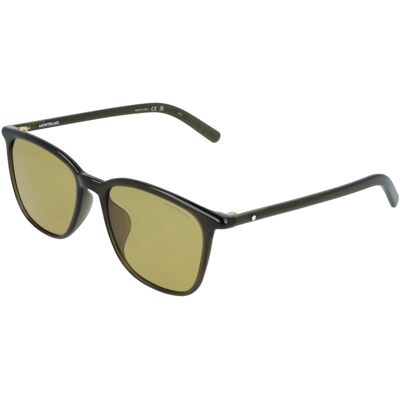 Montblanc Gafas de sol MB0487SA-004 Verde Talla: 56X18 Verde Montblanc Gafas de sol MB0487SA-004 Verde Talla: 56X18 Verde