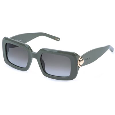 Furla Gafas de sol SFU980 Verde Talla: 52X22 Verde Furla Gafas de sol SFU980 Verde Talla: 52X22 Verde