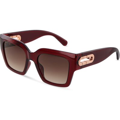 Furla Gafas de sol SFUB08 Rojo Talla: 53X20 Rojo Furla Gafas de sol SFUB08 Rojo Talla: 53X20 Rojo