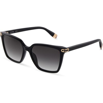 Furla Gafas de sol SFUB13 Negro Talla: 55X16 Negro Furla Gafas de sol SFUB13 Negro Talla: 55X16 Negro