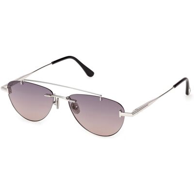 Tom Ford Gafas de sol ASTOR-02 FT1356 Plateados Talla: 55X16 Plateados Tom Ford Gafas de sol ASTOR-02 FT1356 Plateados Talla: 55X16 Plateados