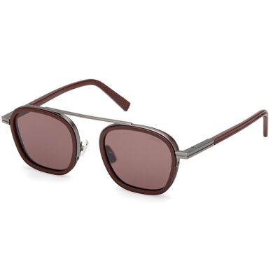 Ermenegildo Zegna Gafas de sol EZ0278 Marrón Talla: 51X22 Marrón Ermenegildo Zegna Gafas de sol EZ0278 Marrón Talla: 51X22 Marrón