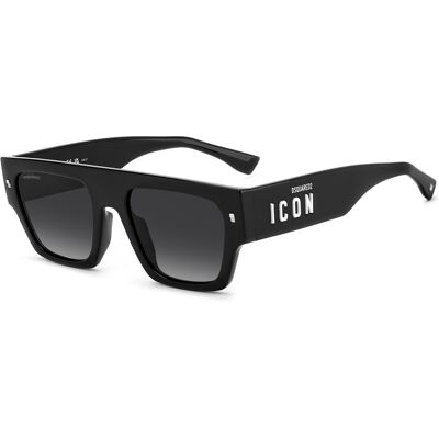 Dsquared2 Gafas de sol DS ICON 0031/S Negro Talla: 55X20 Negro Dsquared2 Gafas de sol DS ICON 0031/S Negro Talla: 55X20 Negro