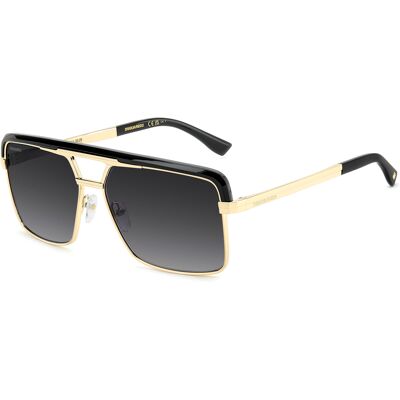 Dsquared2 Gafas de sol DS D2 0212/S Negro Talla: 61X15 Negro Dsquared2 Gafas de sol DS D2 0212/S Negro Talla: 61X15 Negro
