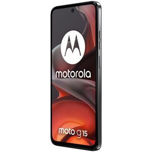 Motorola moto g15 17,1 cm (6.72") SIM doble Android 15 4G USB Tipo C 8 GB 256 GB 5200 mAh Gris Motorola moto g15 17,1 cm (6.72") SIM doble Android 15 4G USB Tipo C 8 GB 256 GB 5200 mAh Gris