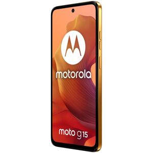 Motorola moto g15 17,1 cm (6.72") SIM doble Android 15 4G USB Tipo C 8 GB 256 GB 5200 mAh Naranja Motorola moto g15 17,1 cm (6.72") SIM doble Android 15 4G USB Tipo C 8 GB 256 GB 5200 mAh Naranja