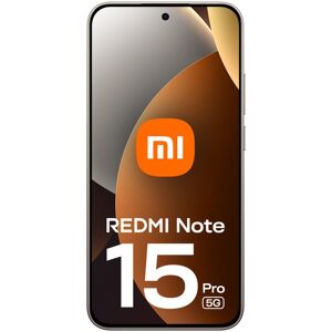 Xiaomi Redmi Note 15 Pro 5G 17,4 cm (6.83") 8 GB 256 GB 6580 mAh Titanio Xiaomi Redmi Note 15 Pro 5G 17,4 cm (6.83") 8 GB 256 GB 6580 mAh Titanio