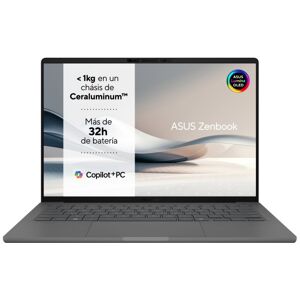 Asus Zenbook A14 OLED UX3407QA-QD412W Copilot+ PC Ordenador Portátil 14" WUXGA (Qualcomm Snapdragon X (X1-26-100), 32GB RAM, Asus Zenbook A14 OLED UX3407QA-QD412W Copilot+ PC Ordenador Portátil 14" WUXGA (Qualcomm Snapdragon X (X1-26-100), 32GB RAM,