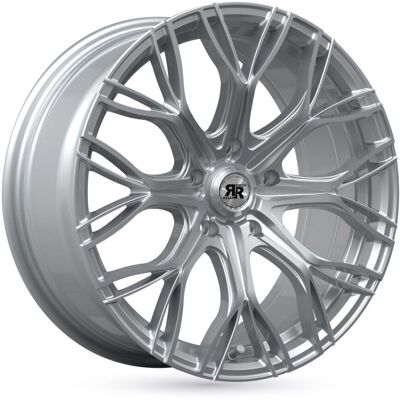 Llanta De Aluminio Racer Matrix 7.5x17 4x108 Et25 Plateado Llanta De Aluminio Racer Matrix 7.5x17 4x108 Et25 Plateado