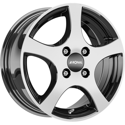 Llanta De Aluminio Ronal Ca2 Jb/fc 6x14 4x100 Et30 Jetblack-frontkopiert Llanta De Aluminio Ronal Ca2 Jb/fc 6x14 4x100 Et30 Jetblack-frontkopiert