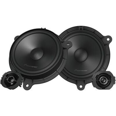 Altavoces Pioneer Ts-q160c-rn De 2 Vías Separadas Para Renault, Dacia, Nissan Altavoces Pioneer Ts-q160c-rn De 2 Vías Separadas Para Renault, Dacia, Nissan