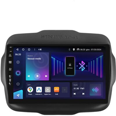 Autorradio Phonocar Custom Fit 9,0"j.renegade 2016>dab+ Carplay Android Auto - Qled Autorradio Phonocar Custom Fit 9,0"j.renegade 2016>dab+ Carplay Android Auto - Qled