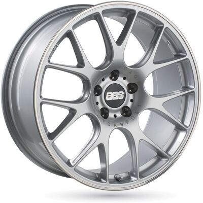 Llanta De Aluminio Bbs Ch-r 8.5x19 5x112 Et48 Plateado Brillante Llanta De Aluminio Bbs Ch-r 8.5x19 5x112 Et48 Plateado Brillante