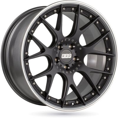 Llanta De Aluminio Bbs Ch-r Ii 9x20 5x112 Et30 Satén Negro Llanta De Aluminio Bbs Ch-r Ii 9x20 5x112 Et30 Satén Negro
