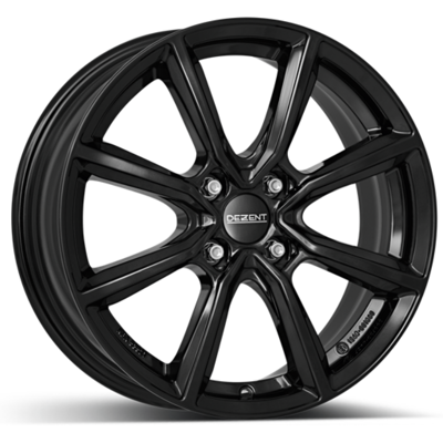 Llanta De Aluminio Dezent Dezent_tn_black 6x15 4x100 Et45 Brillo Negro Llanta De Aluminio Dezent Dezent_tn_black 6x15 4x100 Et45 Brillo Negro