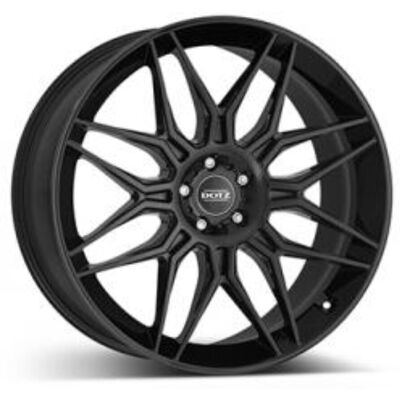 Rueda de aleación negra Dotz Longbeach - 9.5x22 - 5x112 - Mercedes-Benz SUV Rueda de aleación negra Dotz Longbeach - 9.5x22 - 5x112 - Mercedes-Benz SUV