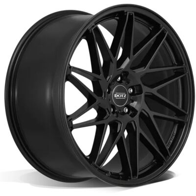 Rueda de aleación negra Dotz Tanaka - 9x21 - 5x112 - Mercedes-Benz Rueda de aleación negra Dotz Tanaka - 9x21 - 5x112 - Mercedes-Benz