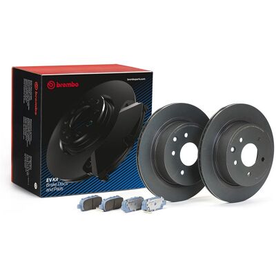 Kit de discos y pastillas de freno BREMBO KT 08 020 - Ventilado, OEM Kit de discos y pastillas de freno BREMBO KT 08 020 - Ventilado, OEM