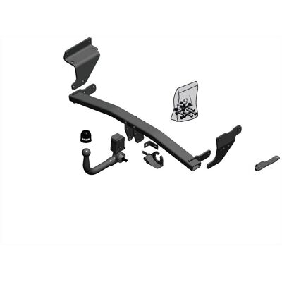 Enganche de remolque Brink - Cuello de cisne desmontable - Soporta bicicletas y remolques Enganche de remolque Brink - Cuello de cisne desmontable - Soporta bicicletas y remolques