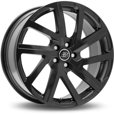 Llanta De Aluminio Infiny Cobalt 7.5x17 4x108 Et25 Negro Llanta De Aluminio Infiny Cobalt 7.5x17 4x108 Et25 Negro