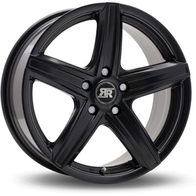 Llanta De Aluminio Racer Ice 7x16 5x100 Et35 Negro Mate Llanta De Aluminio Racer Ice 7x16 5x100 Et35 Negro Mate