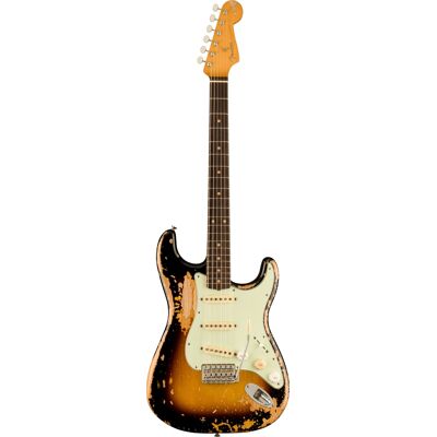 Fender Mike McCready Stratocaster Rosewood Fingerboard 3-Color Sunburst Guitarra elétrica Fender Mike McCready Stratocaster Rosewood Fingerboard 3-Color Sunburst Guitarra elétrica