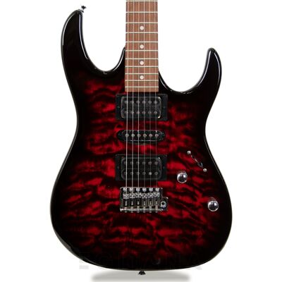 Ibanez GRX70QA-TRB GIO guitarras formato ST Ibanez GRX70QA-TRB GIO guitarras formato ST