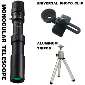 Binchi Outdoor Equipment Binoculares militares de Metal potentes, telescopio Monocular profesional portátil de largo alcance con Zoom 10-300X HD BAK4 para caza Set Binchi Outdoor Equipment Binoculares militares de Metal potentes, telescopio Monocular profesional portátil de largo alcance con Zoom 10-300X HD BAK4 para caza Set