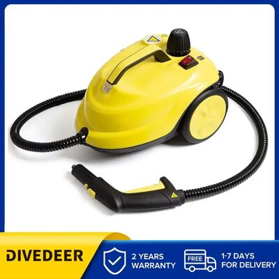 DIVEDEER Limpiador a vapor doméstico de alta presión y alta temperatura de mano DIVEDREER para cocina, muebles de coche, limpiador a vapor DIVEDEER Limpiador a vapor doméstico de alta presión y alta temperatura de mano DIVEDREER para cocina, muebles de coche, limpiador a vapor